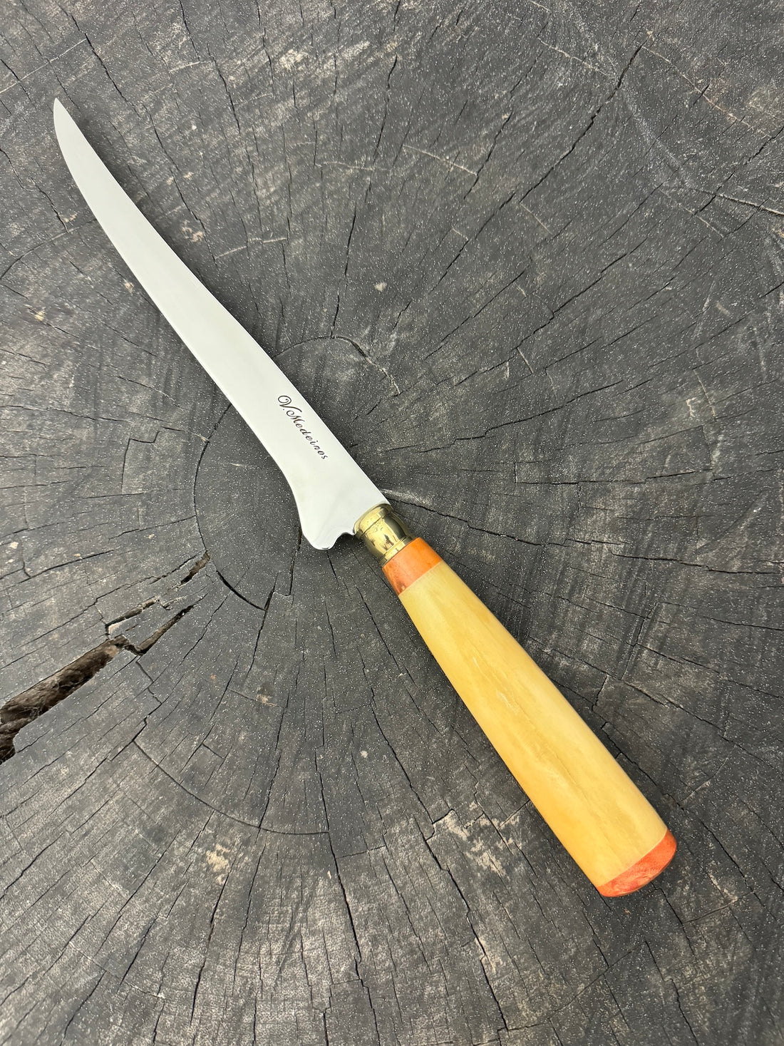8&quot; Boning Knife, Ostrich Bone, SS420 - 200mm