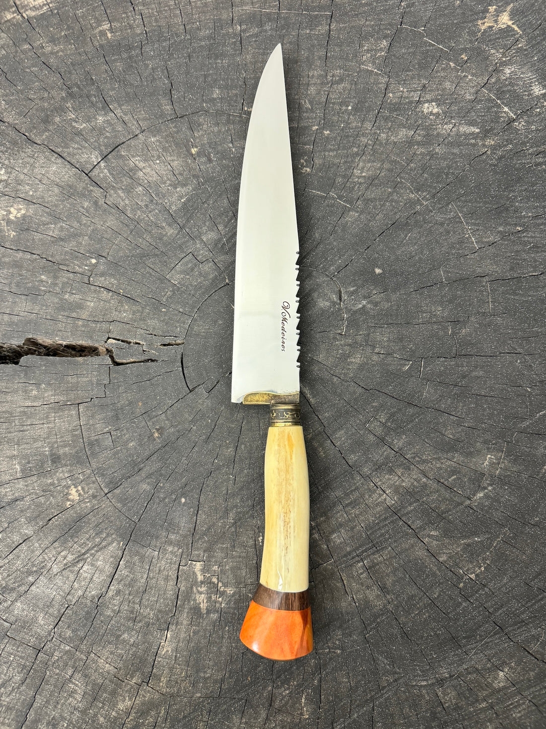 8&quot; Chef Knife, Ostrich Bone, SS420 - 200mm