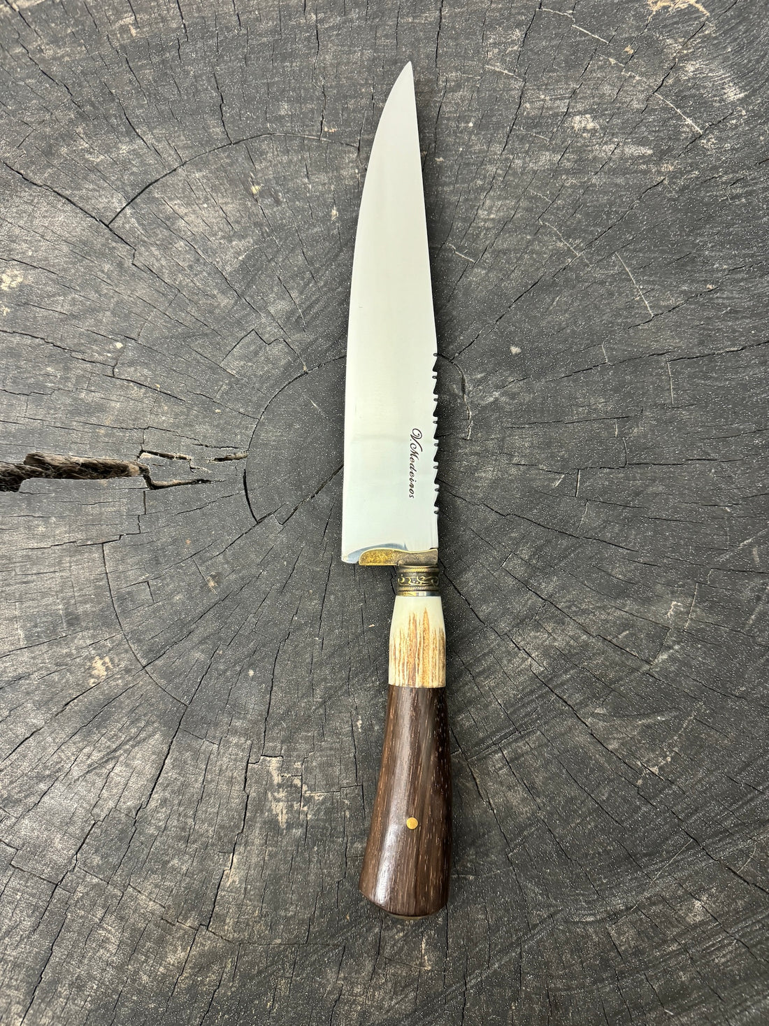 8&quot; Chef Knife, Deer Antler, SS420 - 200mm