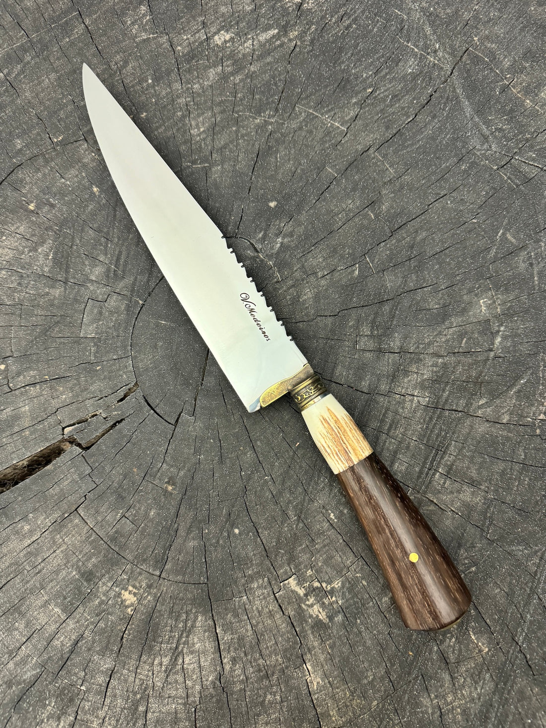 8&quot; Chef Knife, Deer Antler, SS420 - 200mm