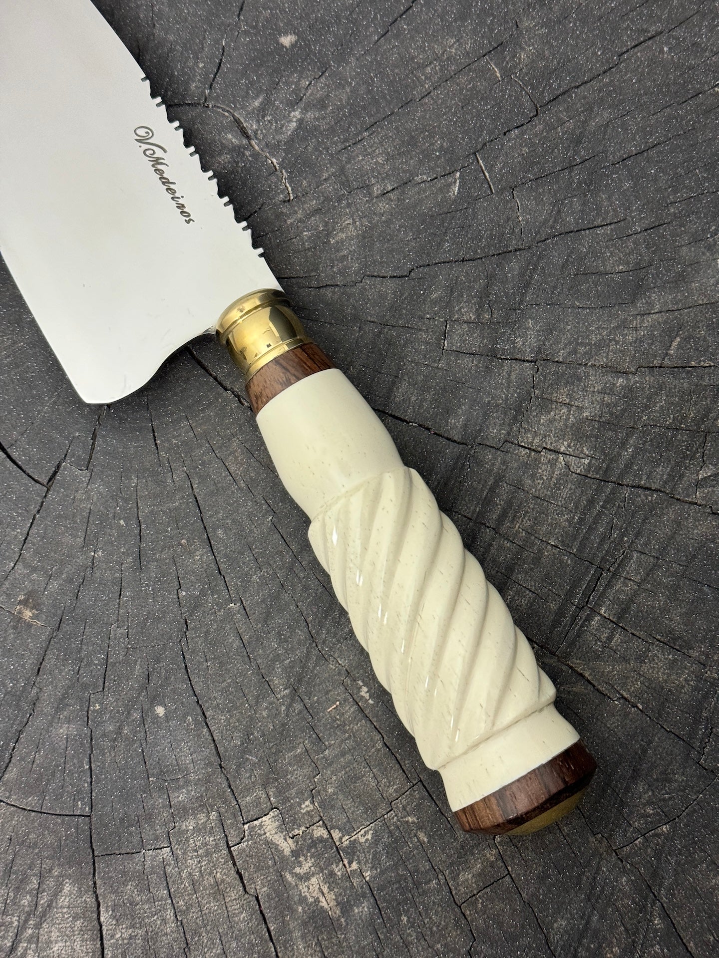 6&quot; Picanha Knife, Ostrich Bone, SS440 - 150mm