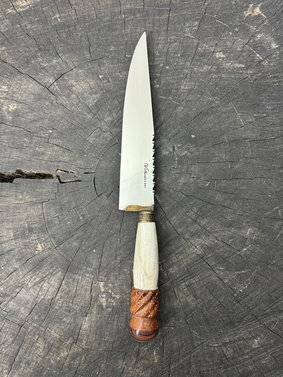 8&quot; Chef Knife, Ostrich Bone, SS420 - 200mm