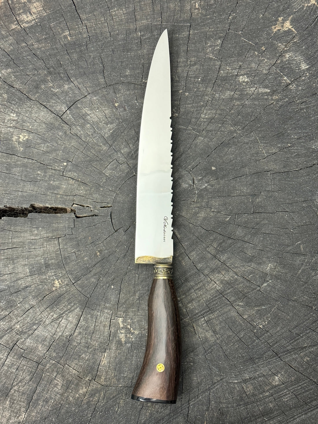10&quot; Chef Knife, Dark Imbuia Hardwood, SS420 - 250mm