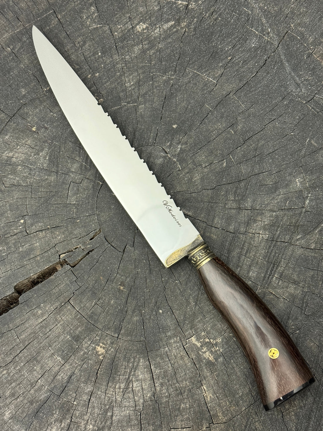 10&quot; Chef Knife, Dark Imbuia Hardwood, SS420 - 250mm