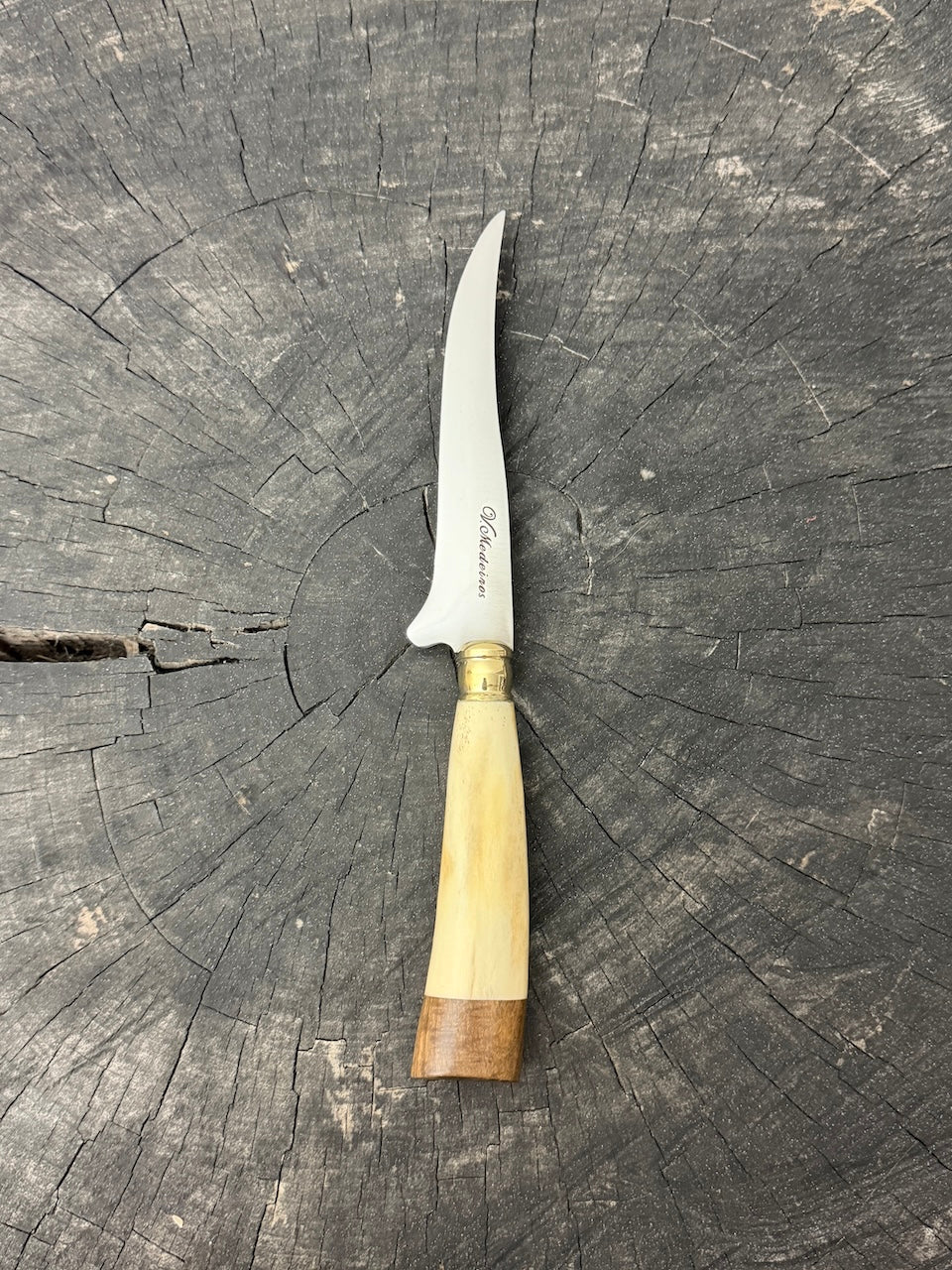 5" Boning Knife, Ostrich Bone, SS440 - 130mm