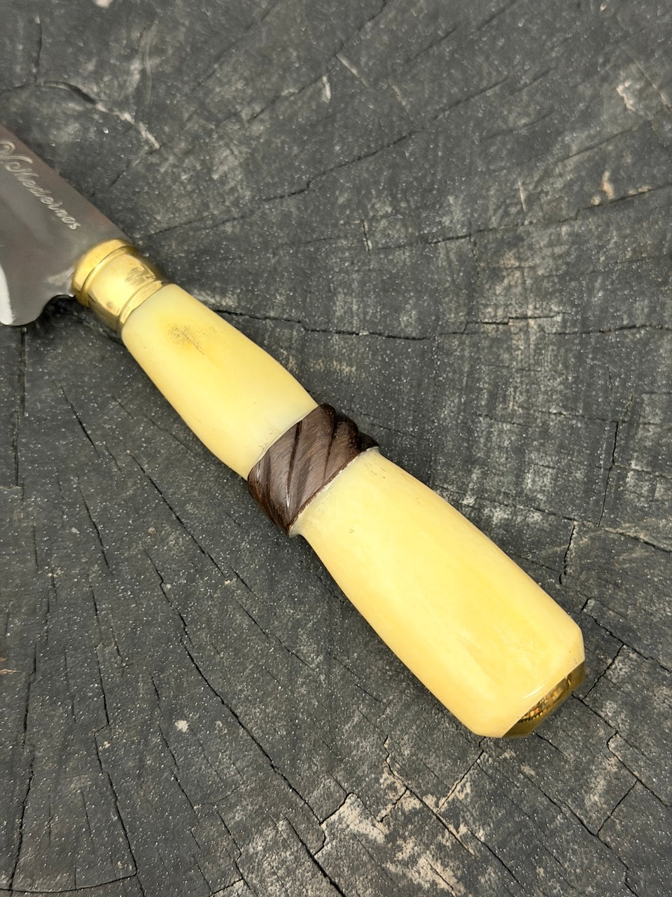 5" Boning Knife, Ostrich Bone &amp; Ironwood, HCS1070 - 130mm