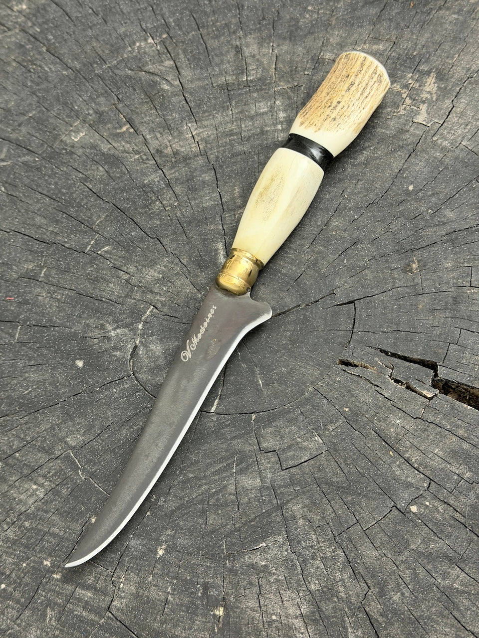 5" Boning Knife, Deer Antler, HCS1070 - 130mm