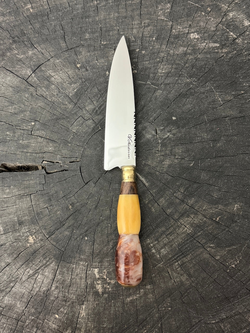6" Utility Knife, Mixed Handle, SS440 - 150mm