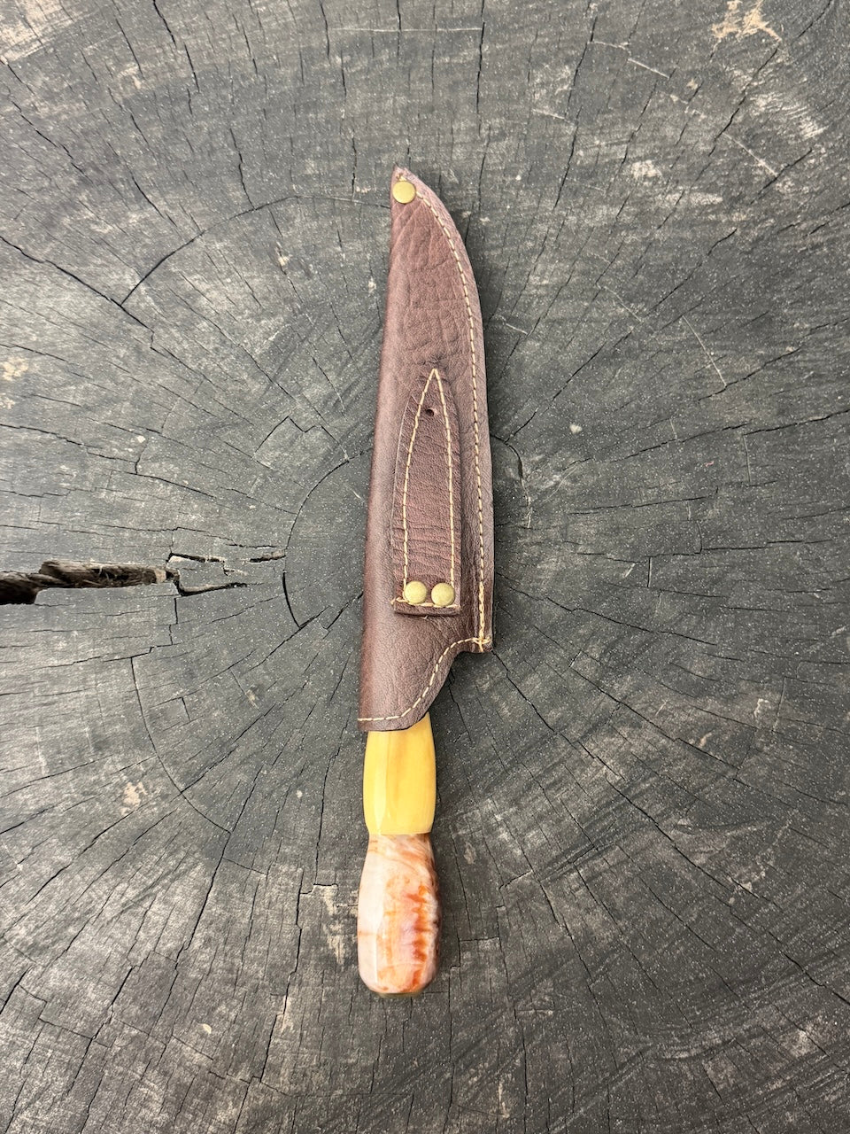 6" Utility Knife, Mixed Handle, SS440 - 150mm