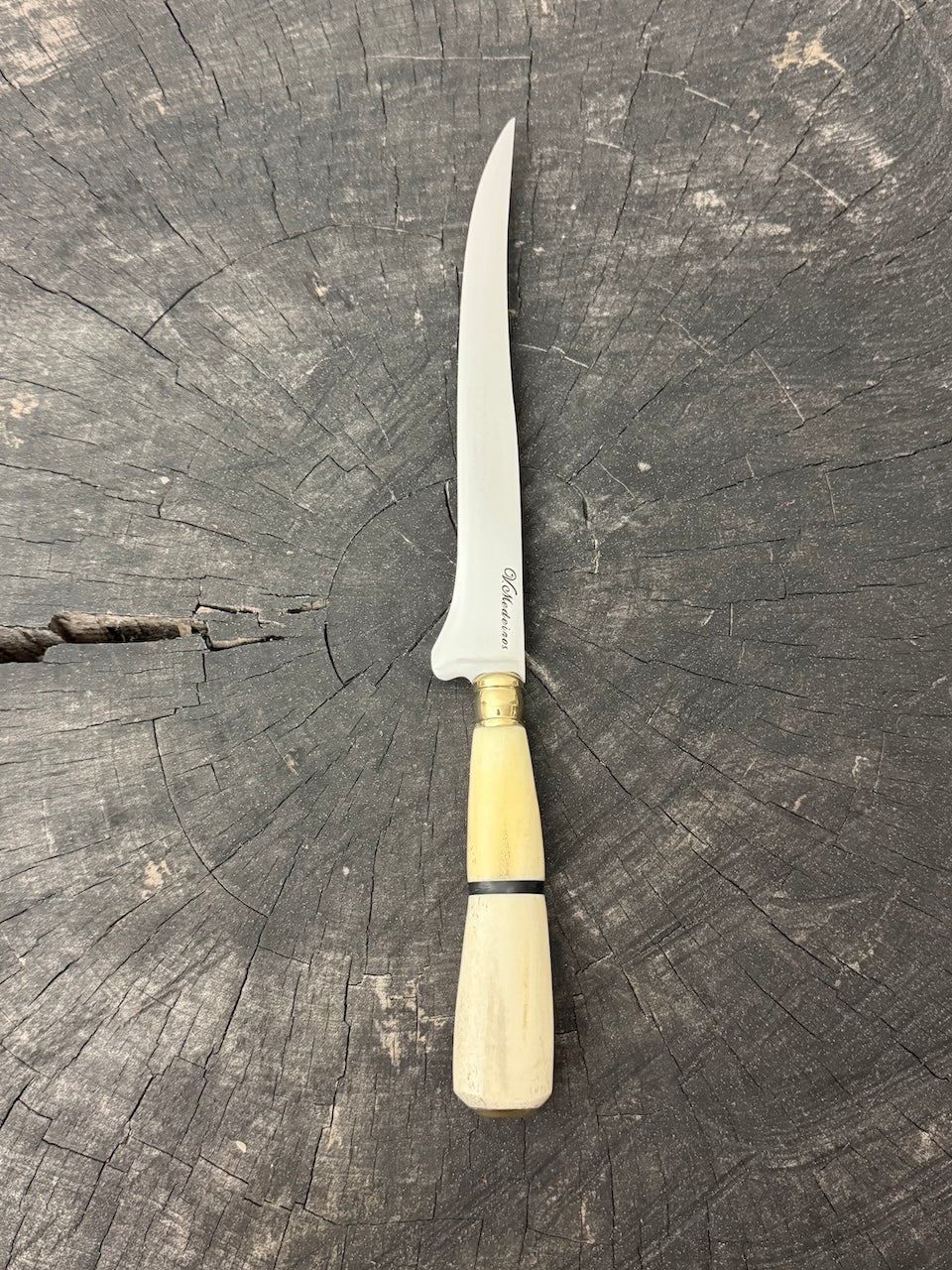 8" Boning Knife, Ostrich Bone, SS420 - 200mm