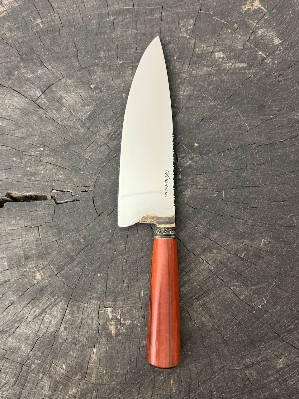 8" Picanha Chef Knife, Arruda Hardwood, SS440 - 200mm
