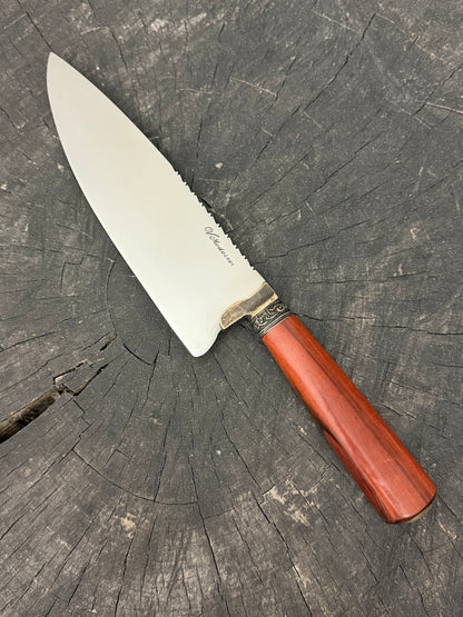 8" Picanha Chef Knife, Arruda Hardwood, SS440 - 200mm