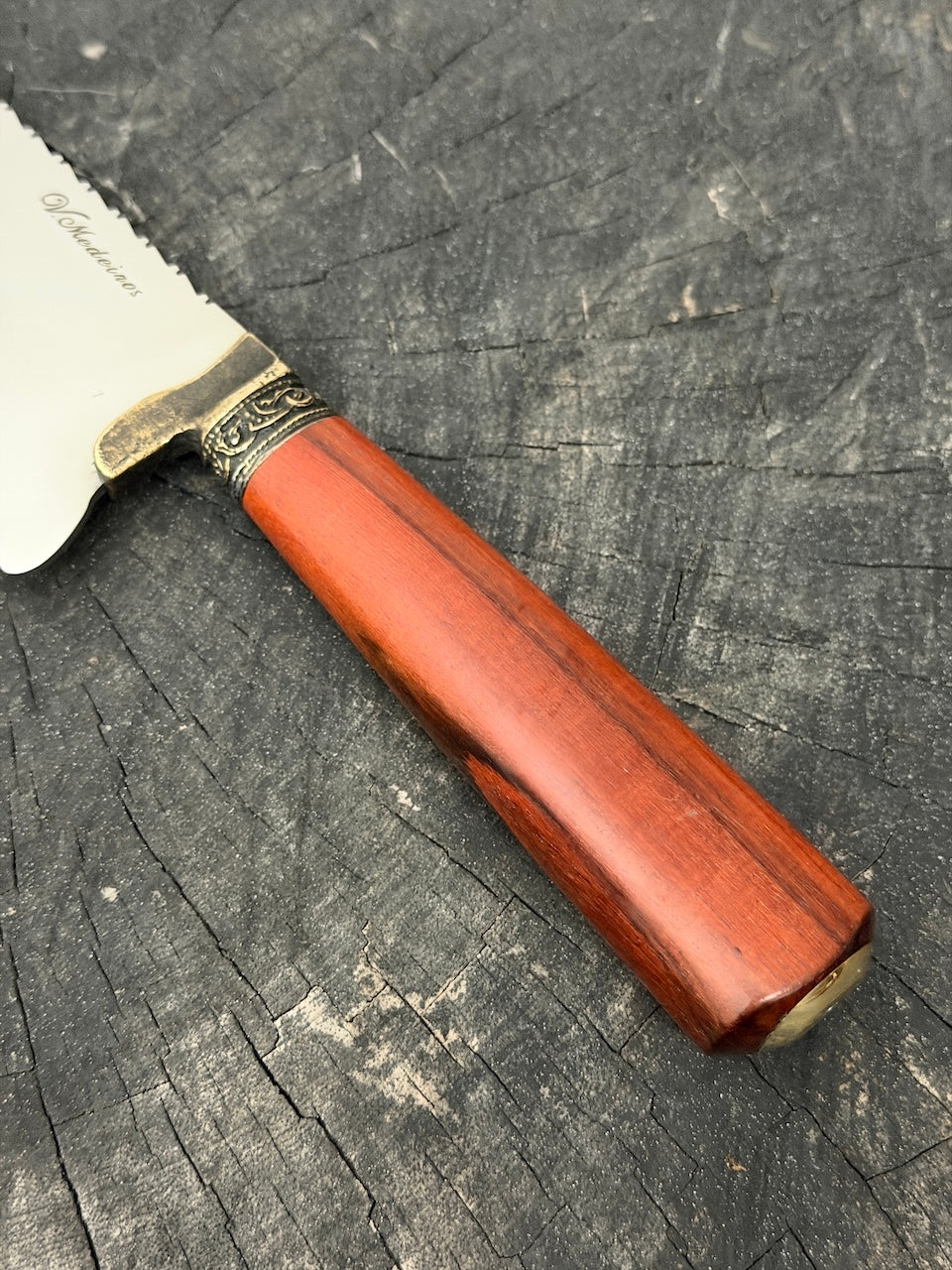 8" Picanha Chef Knife, Arruda Hardwood, SS440 - 200mm