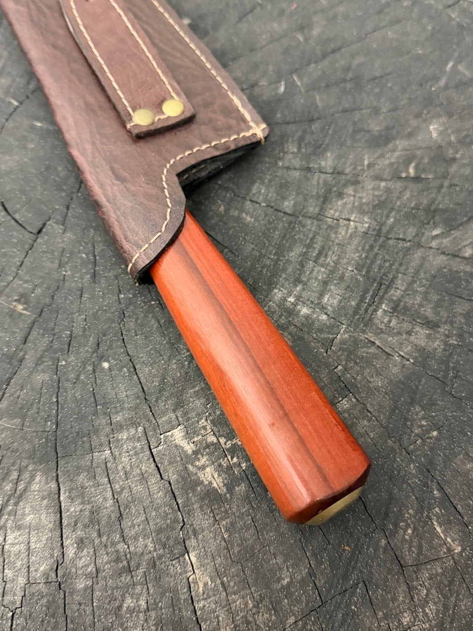 8" Picanha Chef Knife, Arruda Hardwood, SS440 - 200mm