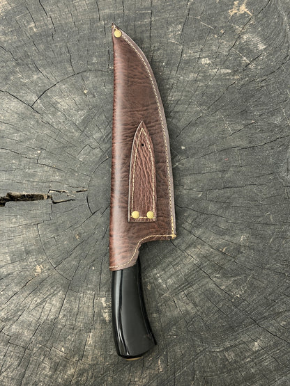 8" Picanha Chef Knife, Custom Resin, SS440 - 200mm