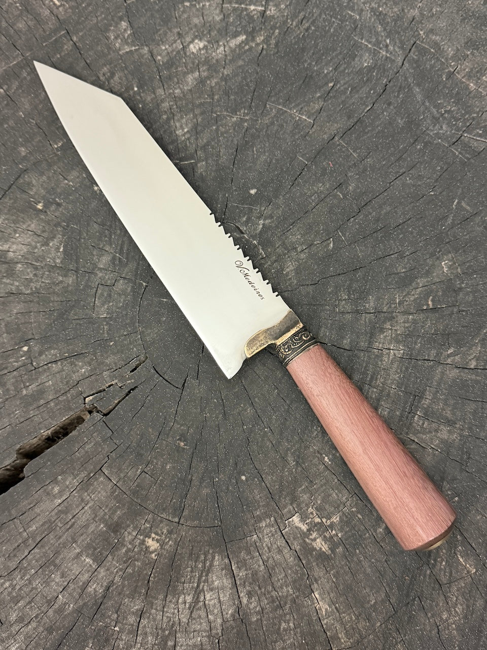 9" Bunka Pro Knife, Roxinho Hardwood, SS440 - 220mm