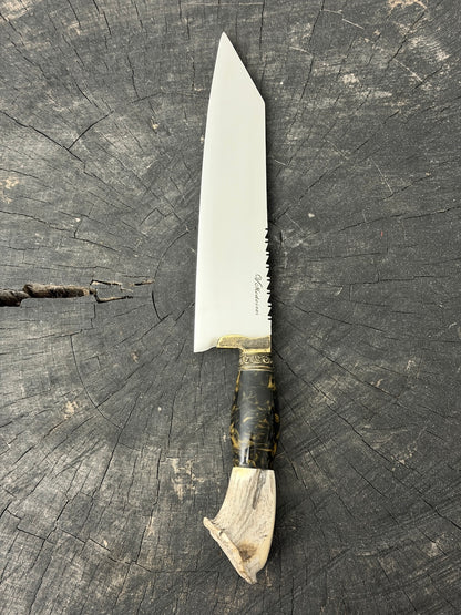 9" Bunka Pro, Predator Custom Block, SS440 - 220mm