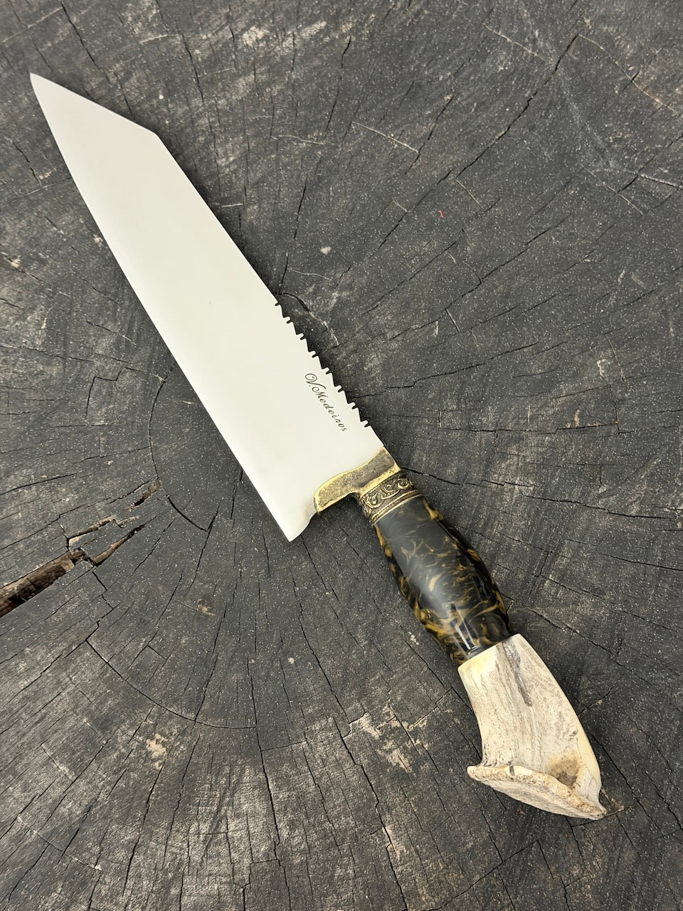 9" Bunka Pro, Predator Custom Block, SS440 - 220mm