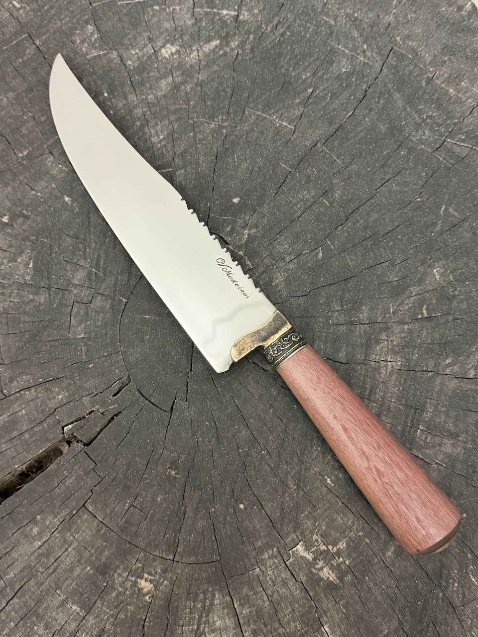 8" Artisan Knife, Roxinho Hardwood, SS440 - 190mm