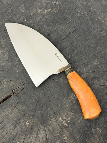 8" Cutelo / Cleaver, Araucaria Hardwood, SS440 - 190mm