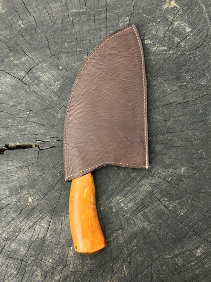 8" Cutelo / Cleaver, Araucaria Hardwood, SS440 - 190mm