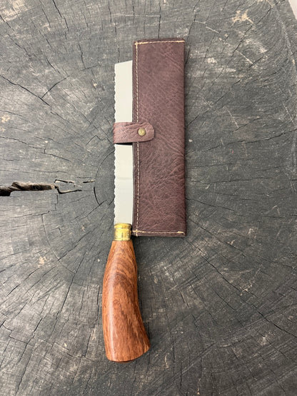 8" Chefs Cleaver, Native Ironwood, SS440 - 200mm