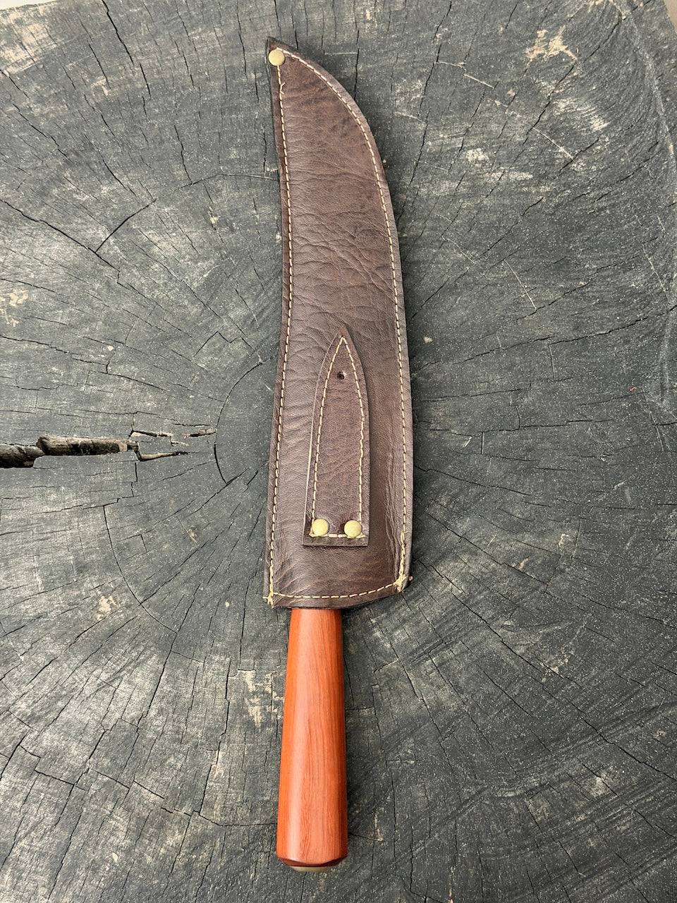 10" Butchers Knife, Arruda Hardwood, SS440 - 250mm