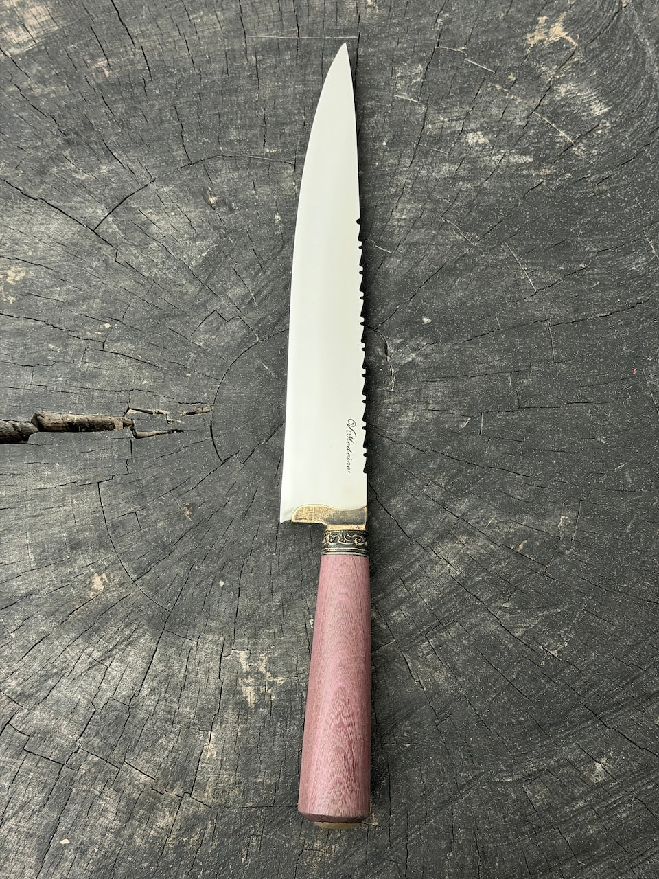 10" Chef Knife, Roxinho Hardwood, SS420 - 250mm