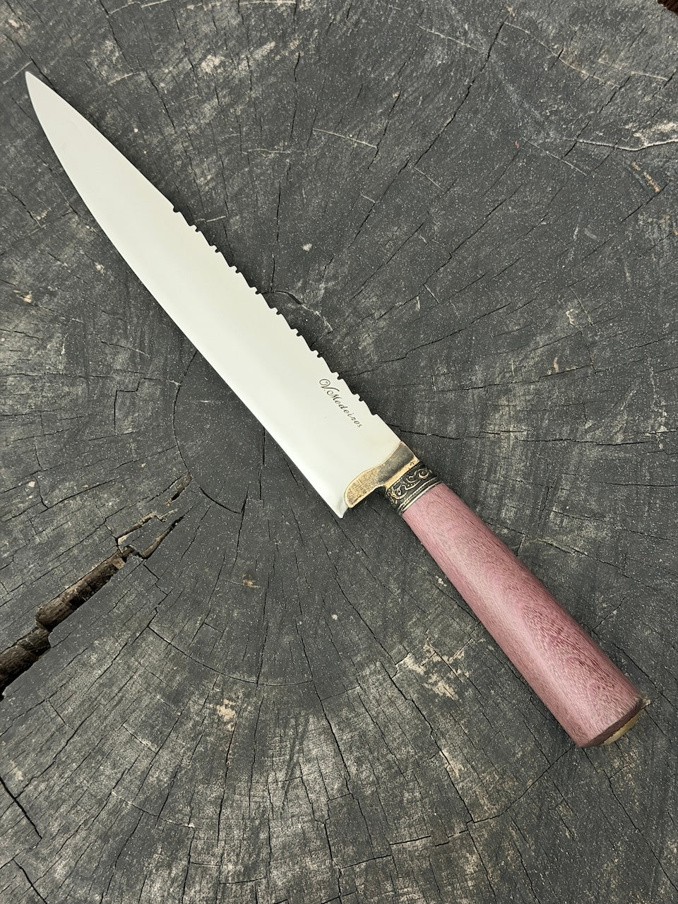 10" Chef Knife, Roxinho Hardwood, SS420 - 250mm