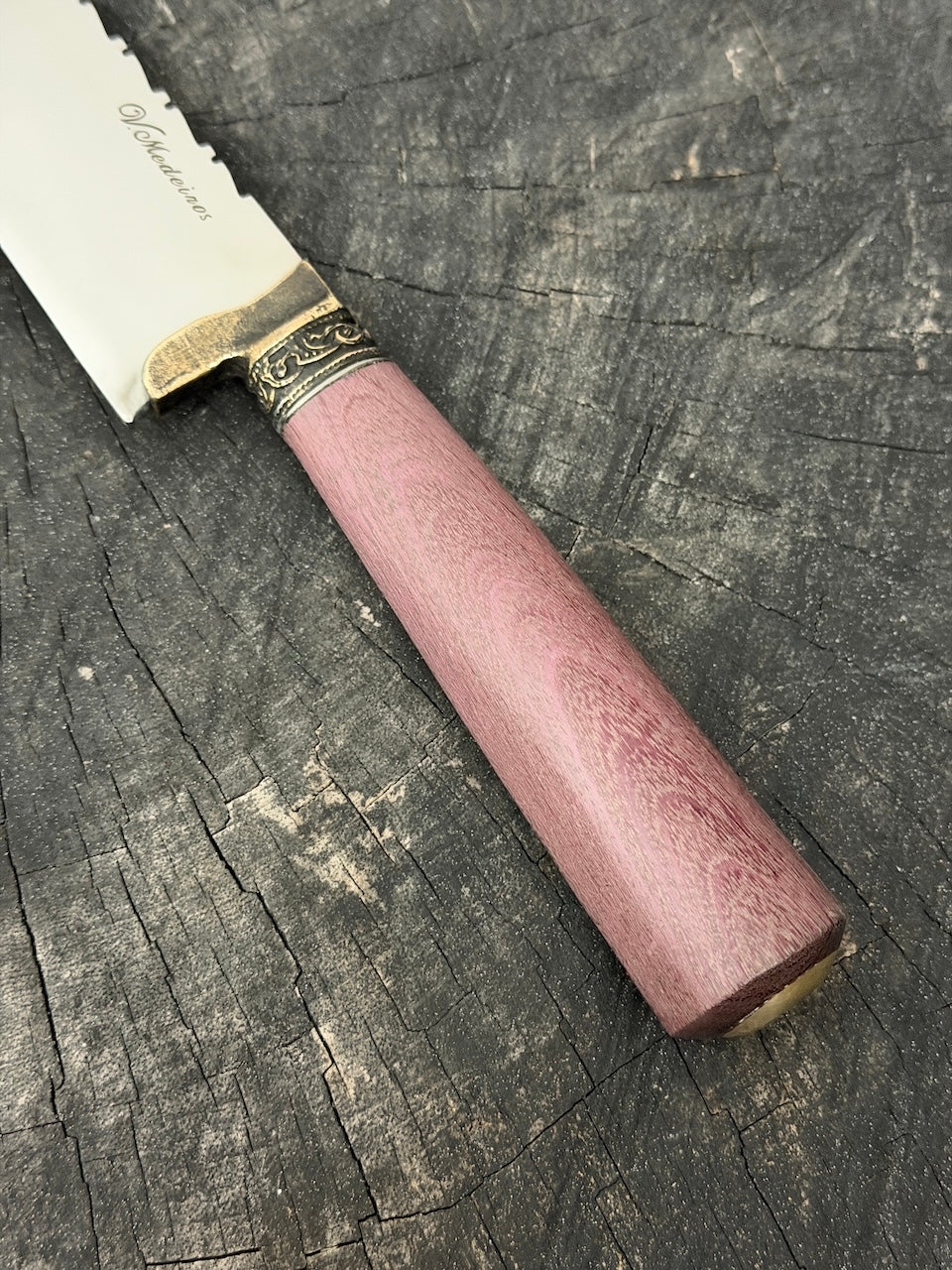 10" Chef Knife, Roxinho Hardwood, SS420 - 250mm
