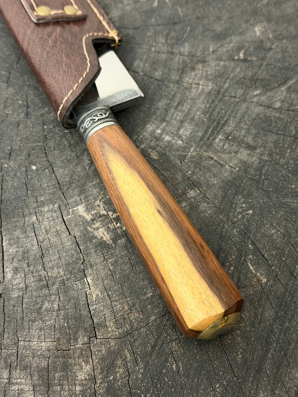 10" Chef Knife, Brauninha Hardwood, SS420 - 250mm