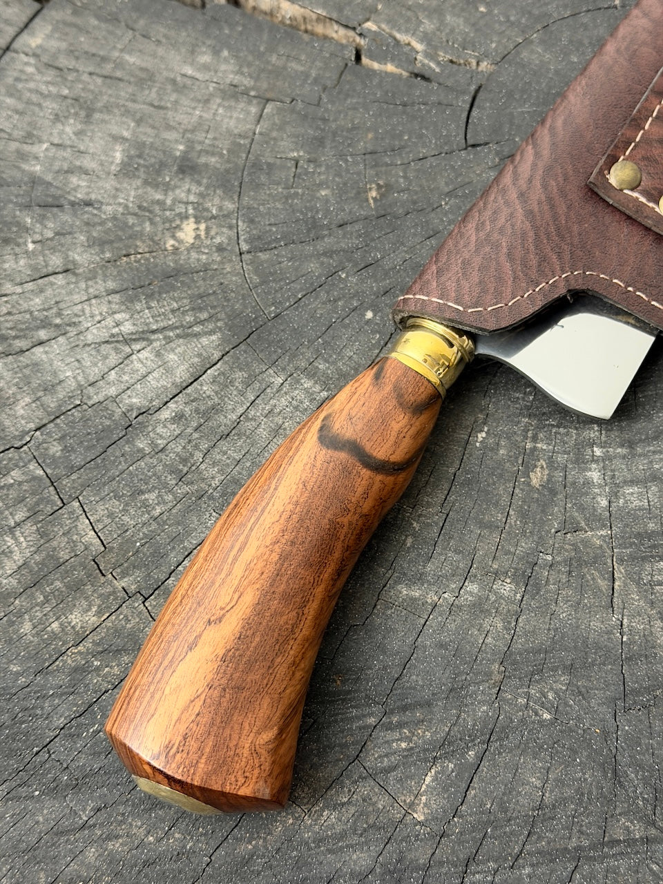 10" Chef Picanha Knife, Native Ironwood, SS440 - 250mm