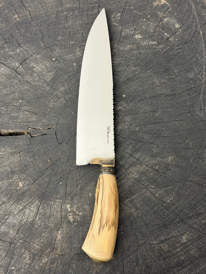10" Chef Picanha Knife, Orange Tree Hardwood, SS440 - 250mm