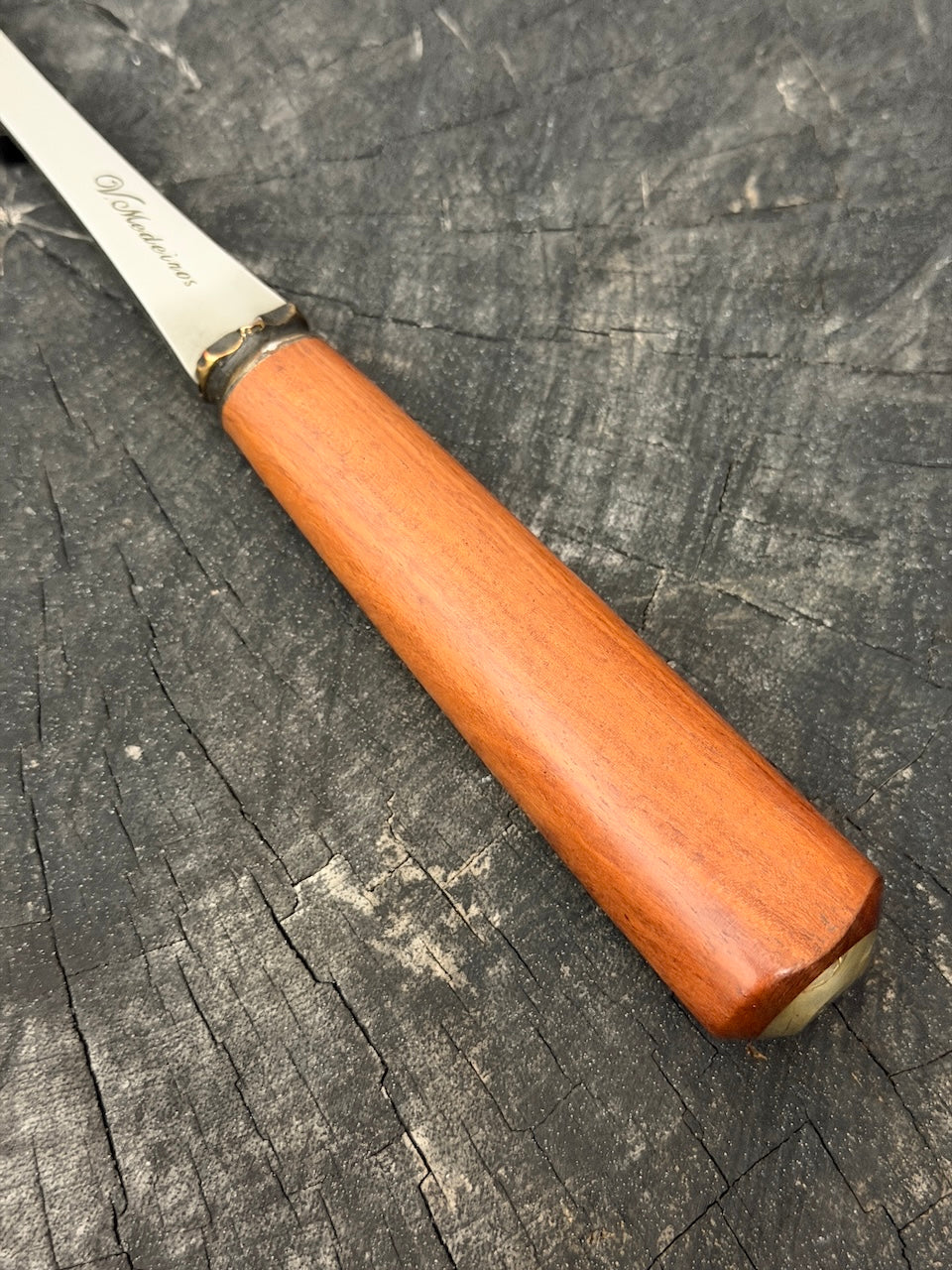 10" BBQ &amp; Grill Fork, Arruda Hardwood, SS440 - 250mm