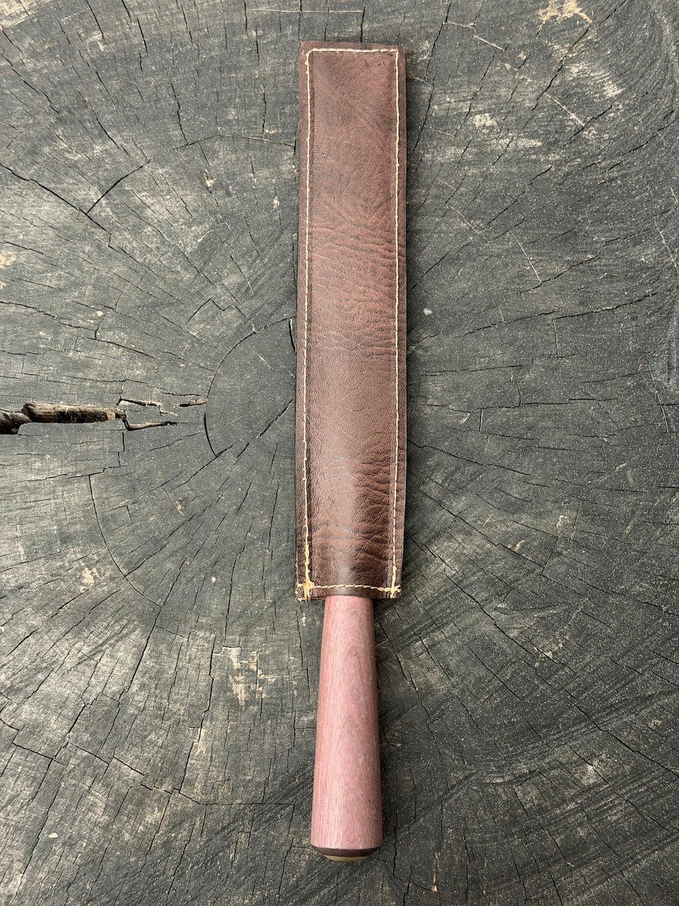 10" BBQ &amp; Grill Fork, Roxinho Hardwood, SS440 - 250mm