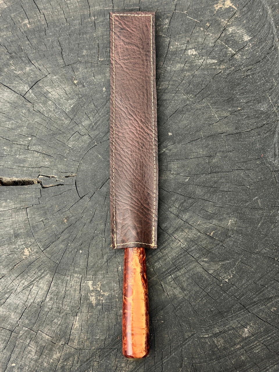 10" BBQ &amp; Grill Fork, Inferno Custom Block, SS440 - 250mm