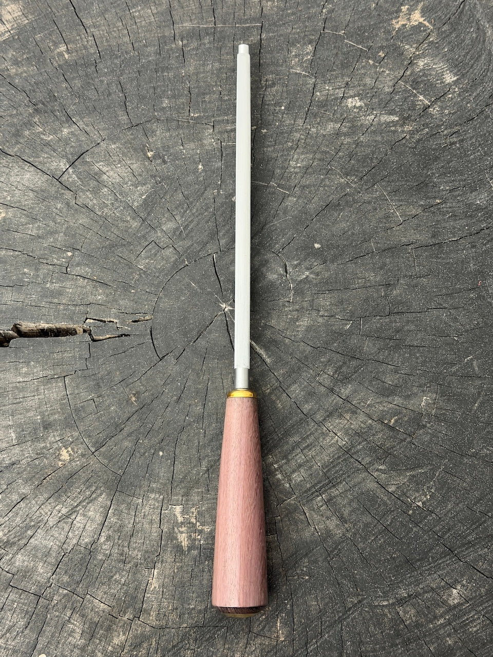 9" Sharpening Steel, Roxinho Hardwood - 230mm