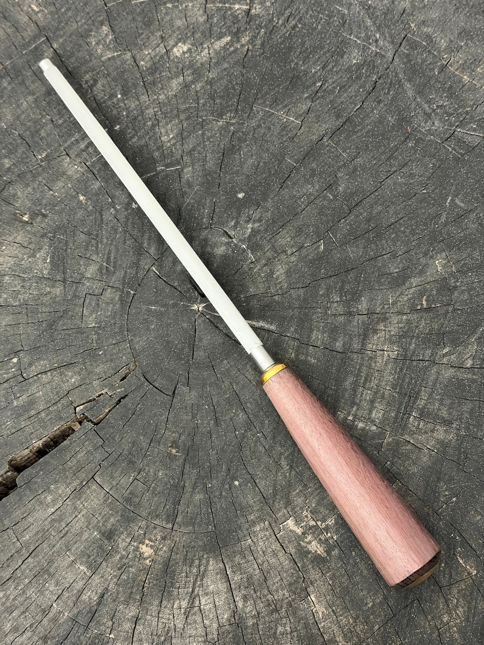 9" Sharpening Steel, Roxinho Hardwood - 230mm