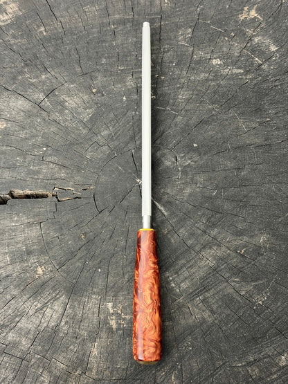 9" Sharpening Steel, Inferno Custom Block - 230mm