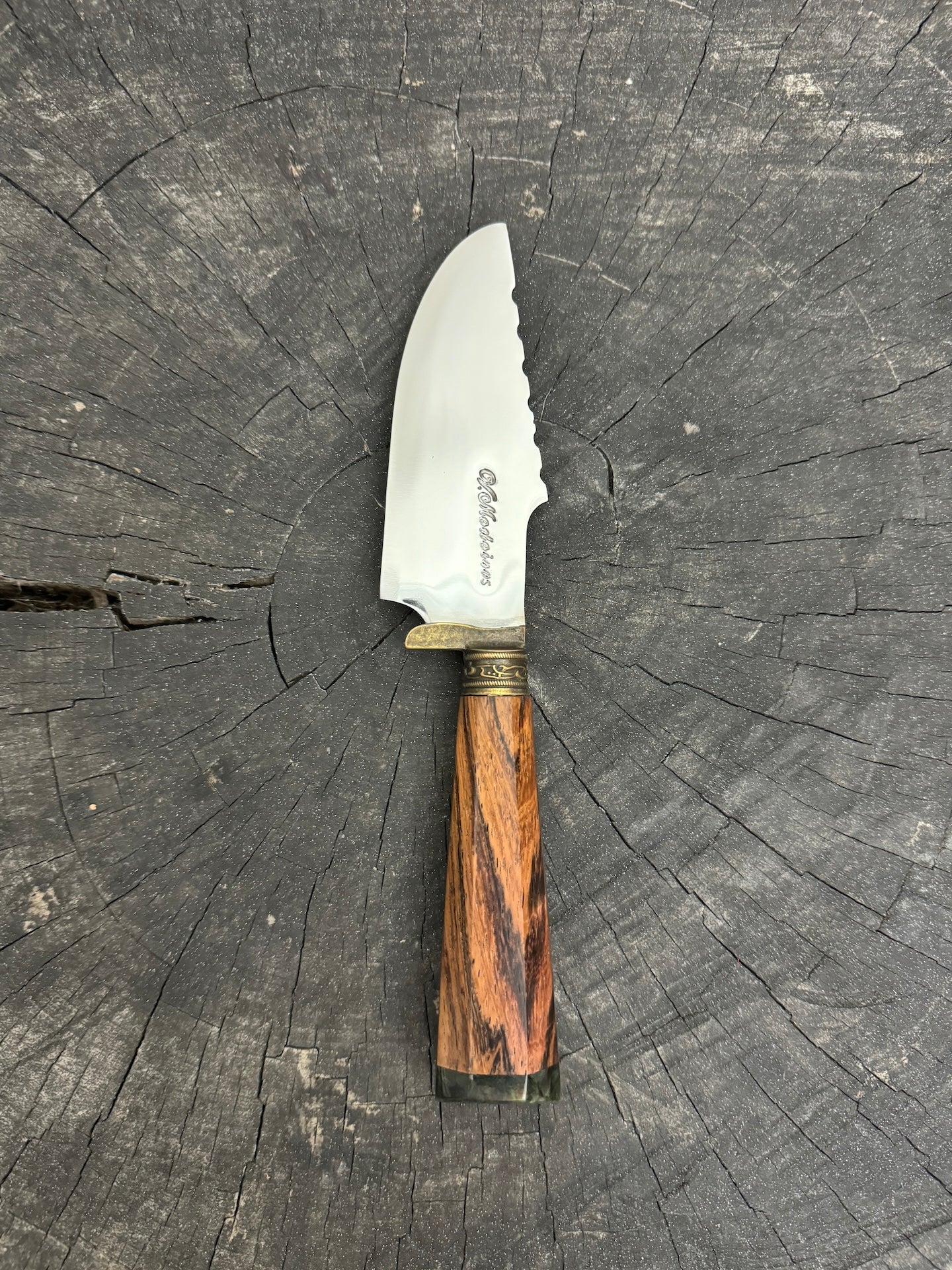 4” Skinner Knife, Native Hardwood - SS420 - 105mm