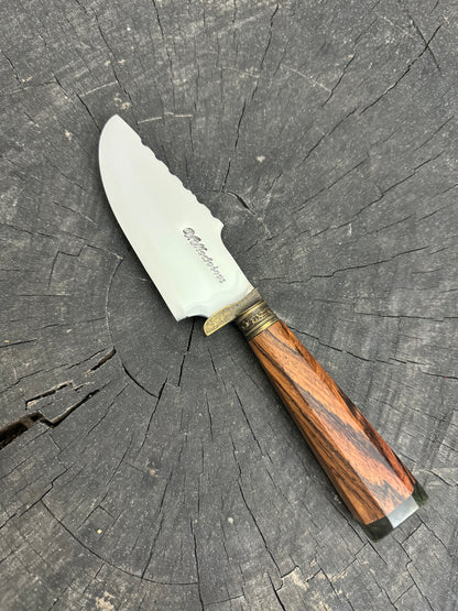 4” Skinner Knife, Native Hardwood - SS420 - 105mm