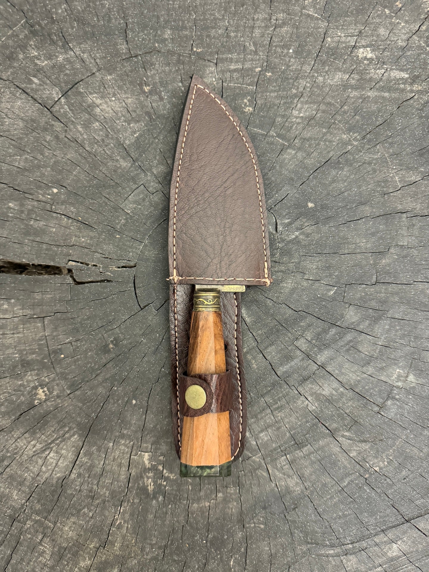 4” Skinner Knife, Native Hardwood - SS420 - 105mm