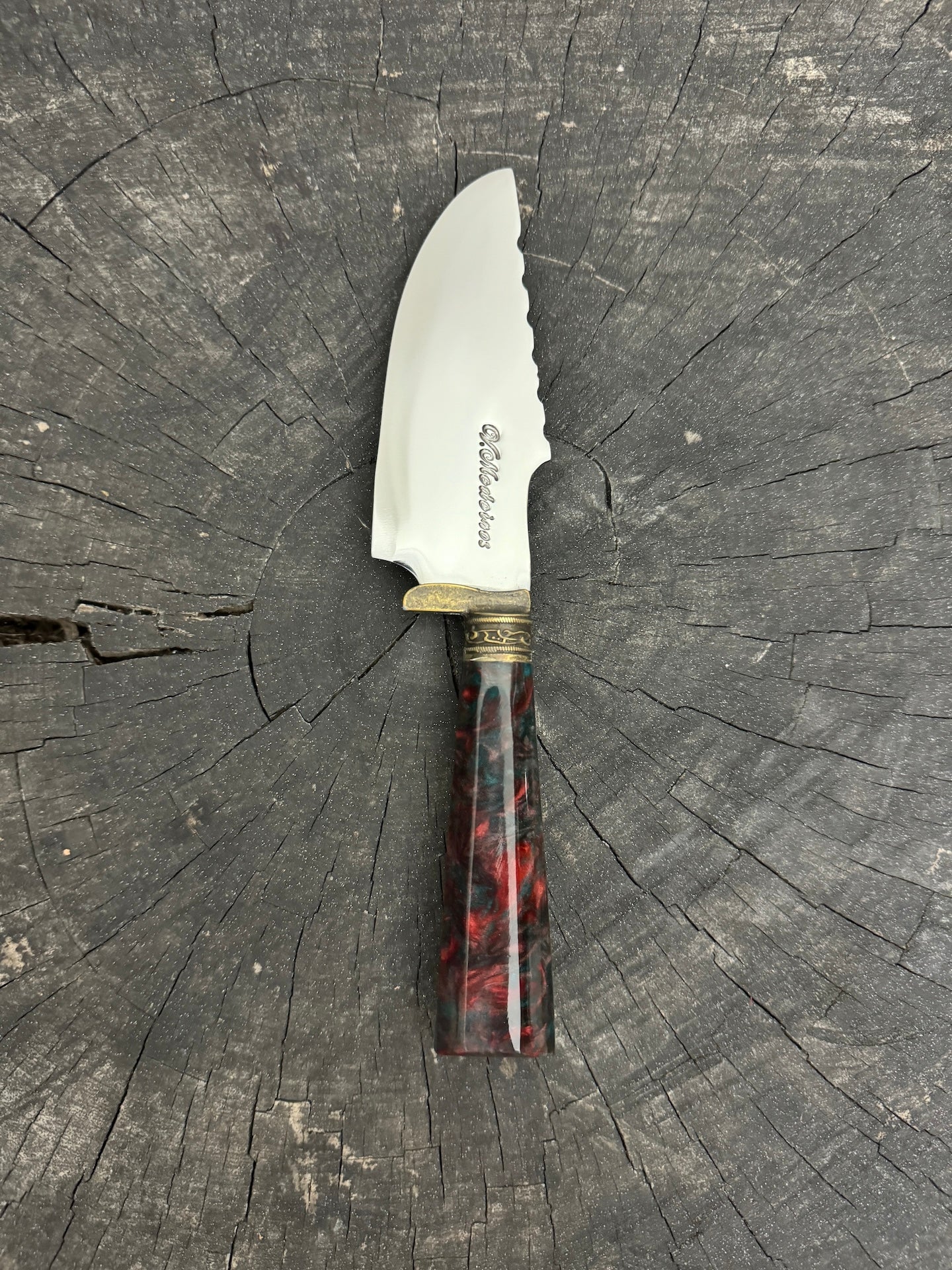 4” Skinner Knife, Custom Block - SS420 - 105mm