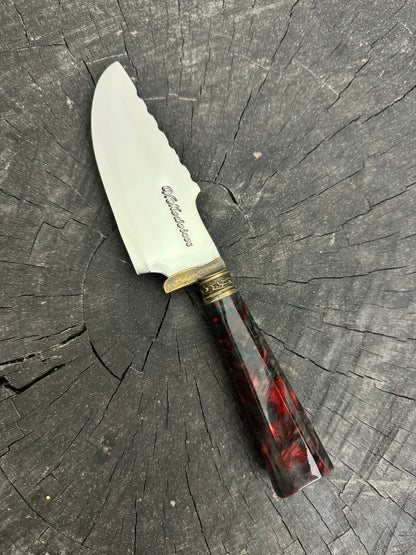 4” Skinner Knife, Custom Block - SS420 - 105mm