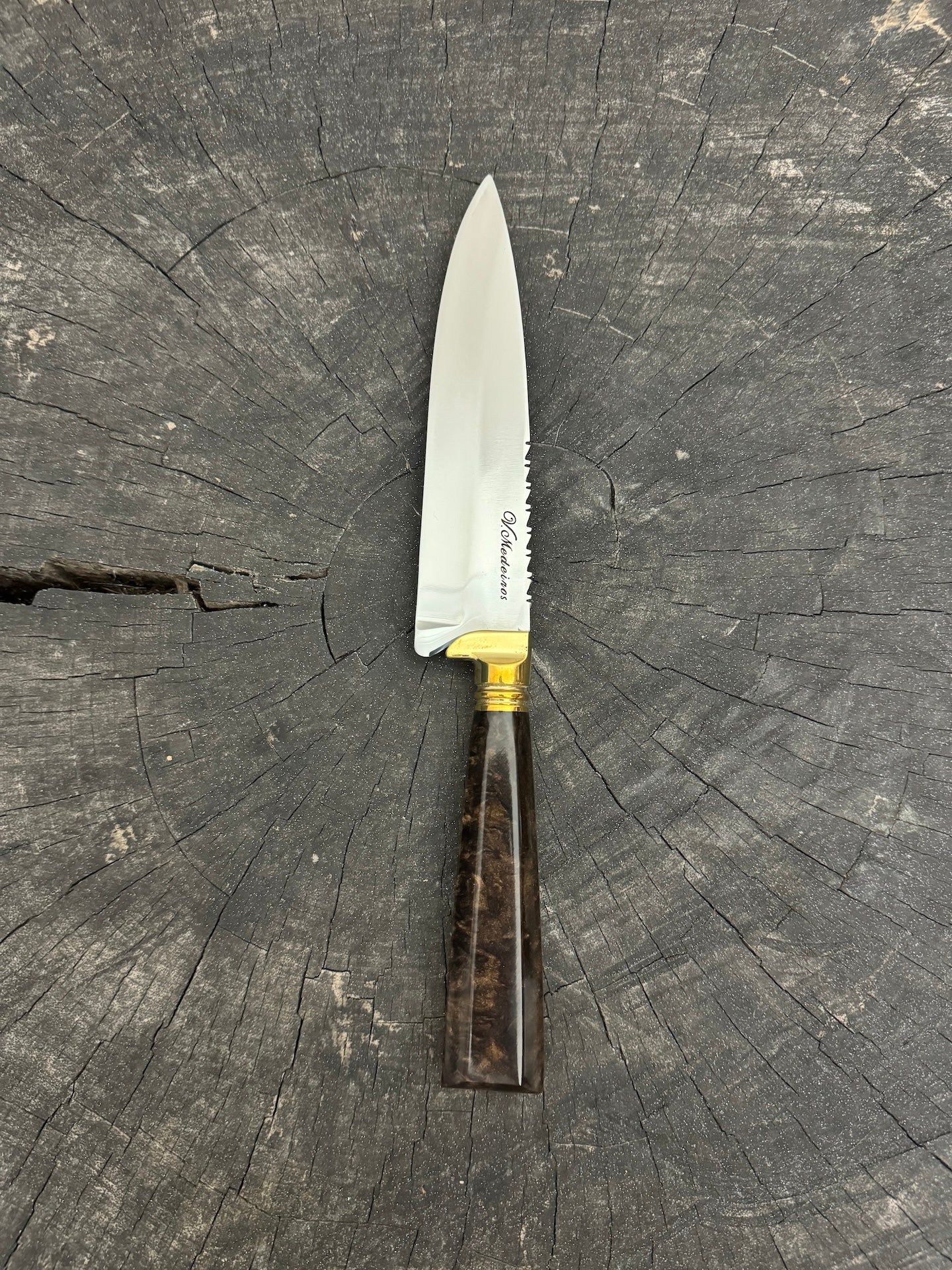 6&quot; Utility Knife, Custom Block, SS440 - 150mm