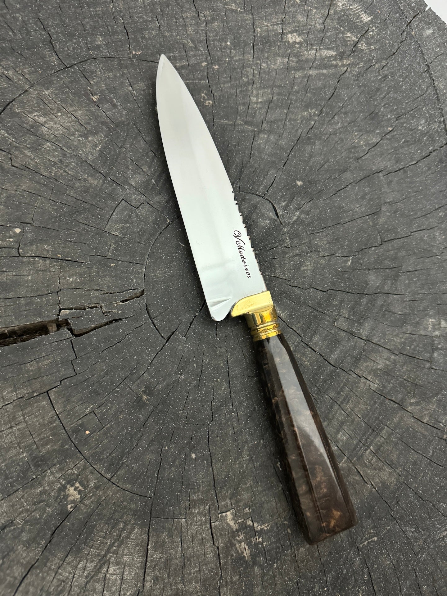 6&quot; Utility Knife, Custom Block, SS440 - 150mm