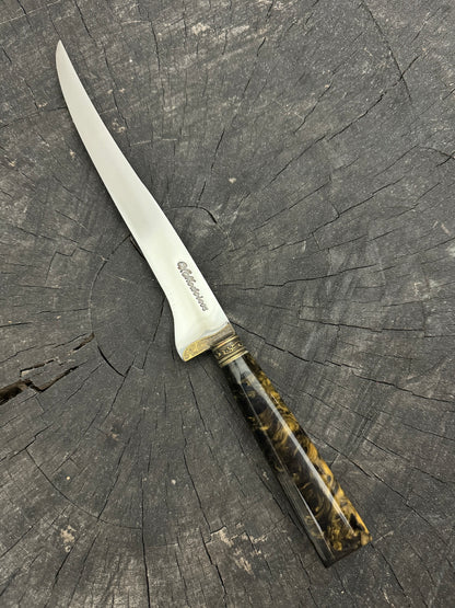 8&quot; Boning Knife, Custom Block, SS420 - 200mm