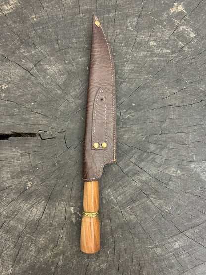 8&quot; Chef Knife, Native Hardwood, SS420 - 200mm