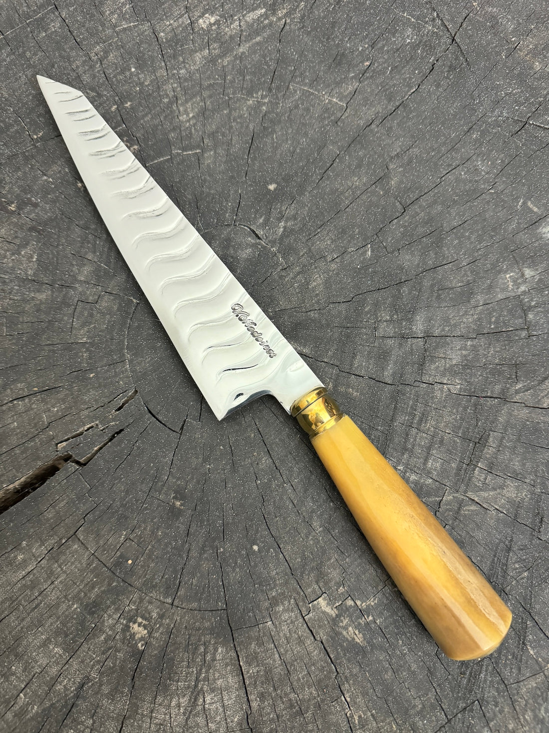 8" Branca Knife, Ostrich Bone, SS440 - 210mm