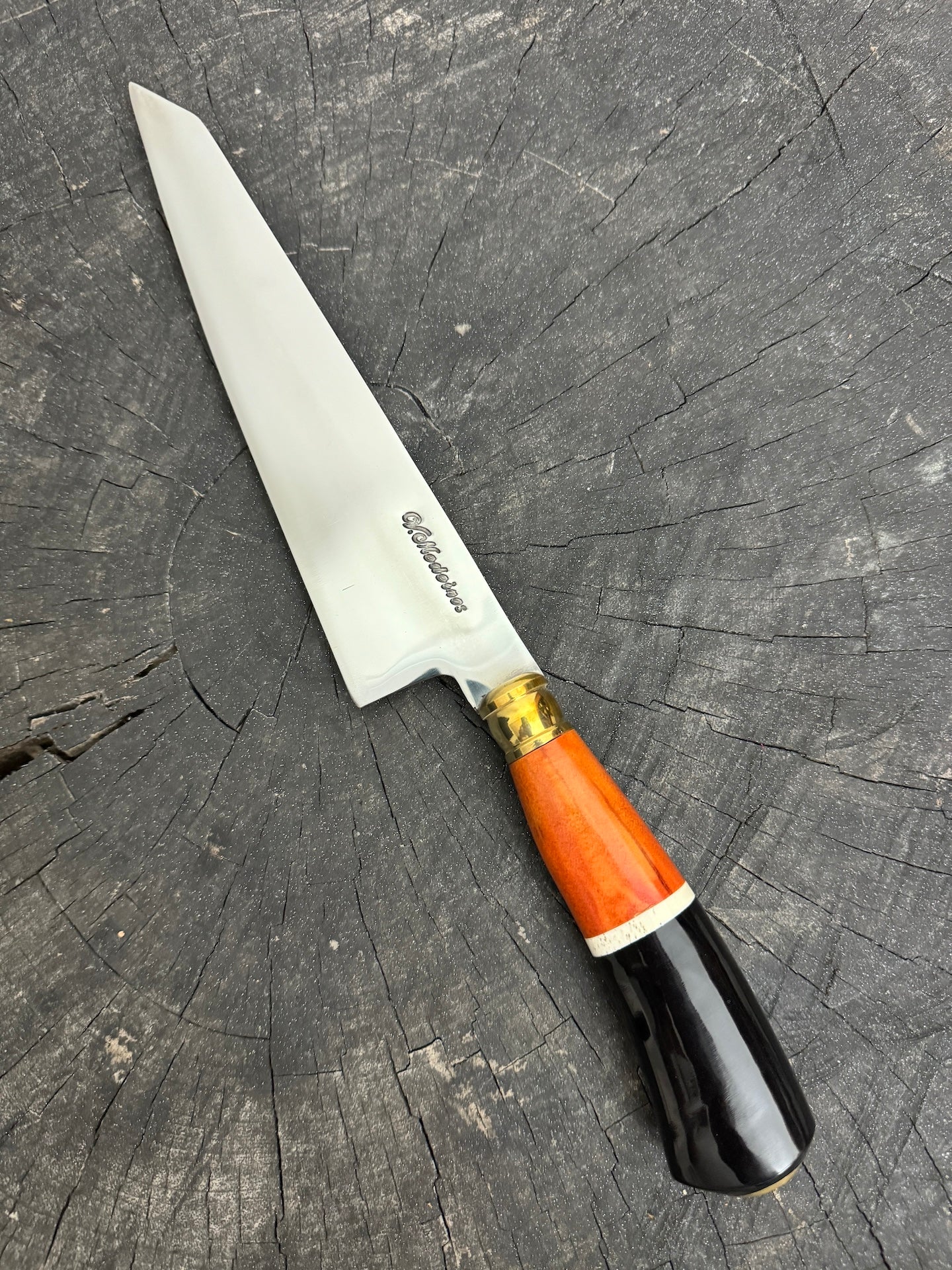 8&quot; Branca Knife, Cherry Hardwood, SS440 - 210mm